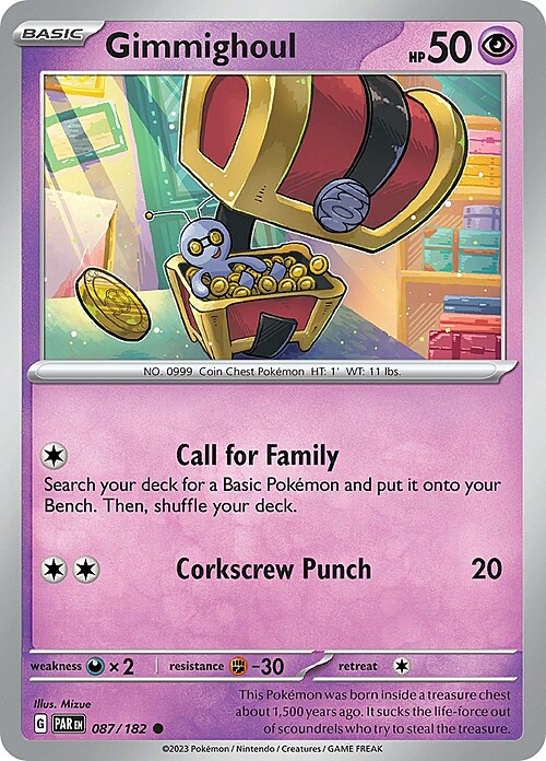 Gimmighoul Card Front