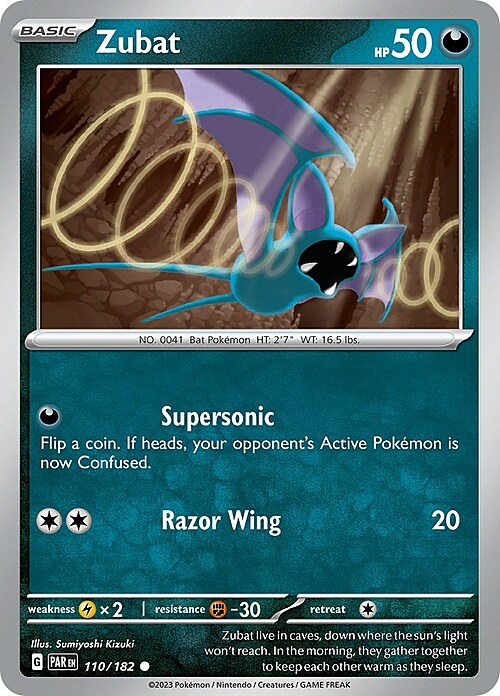 Zubat Card Front