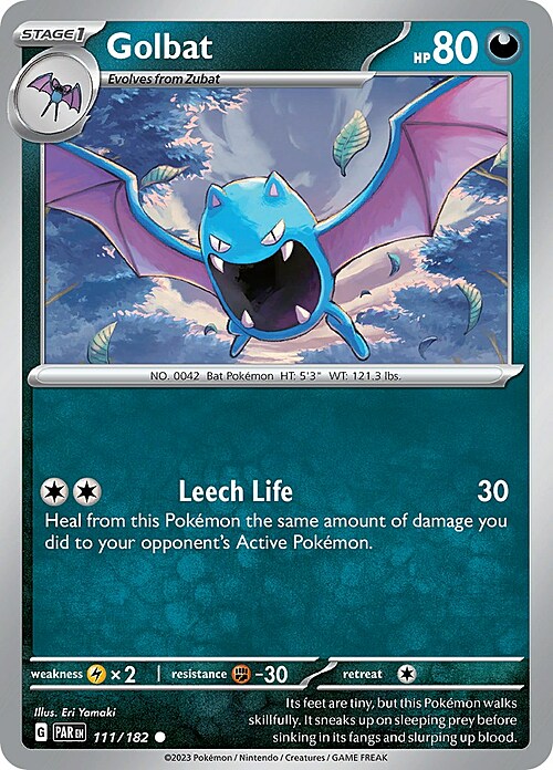 Golbat Card Front