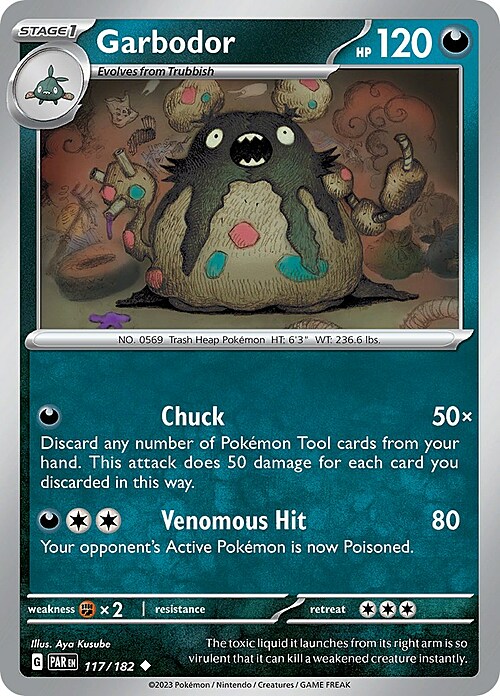 Garbodor Card Front