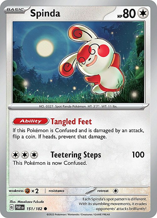 Spinda Card Front