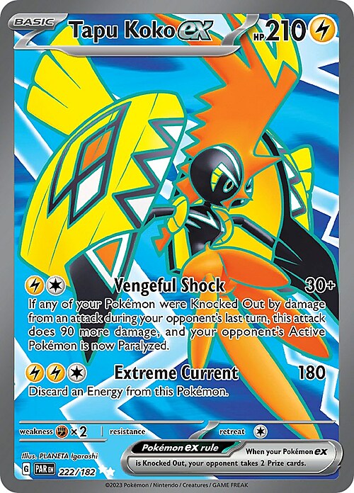 Tapu Koko ex Card Front