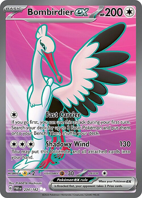 Bombirdier ex Card Front