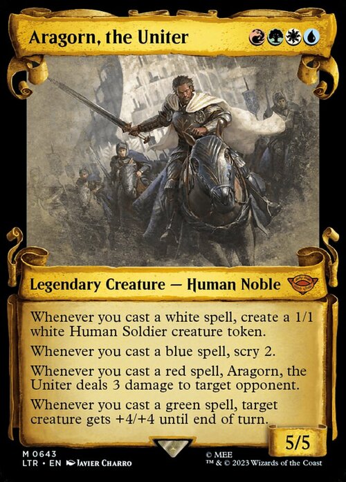 Aragorn, the Uniter Card Front