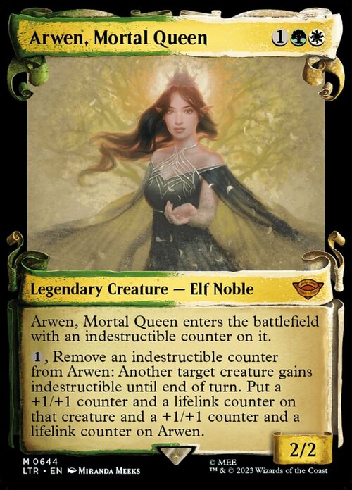 Arwen, Mortal Queen Card Front