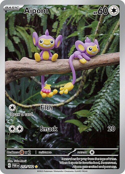 Aipom Card Front