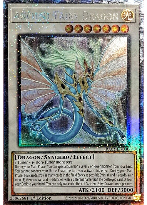 Ancient Fairy Dragon Card Front