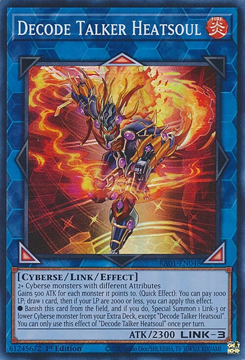 Decode Talker Heatsoul Card Front