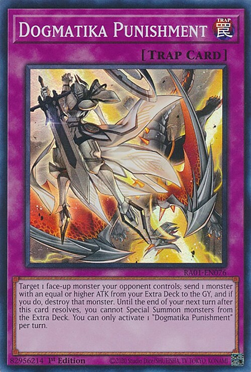 Dogmatika Punishment Card Front