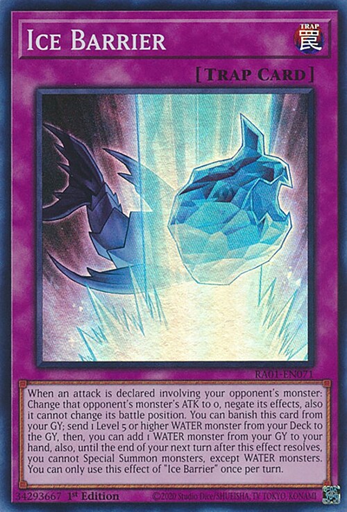 Ice Barrier Card Front