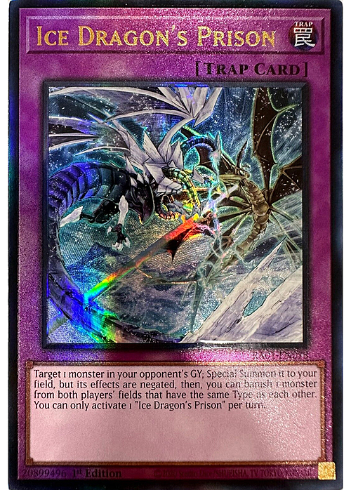 Ice Dragon's Prison Card Front