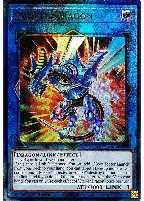 Striker Dragon Card Front