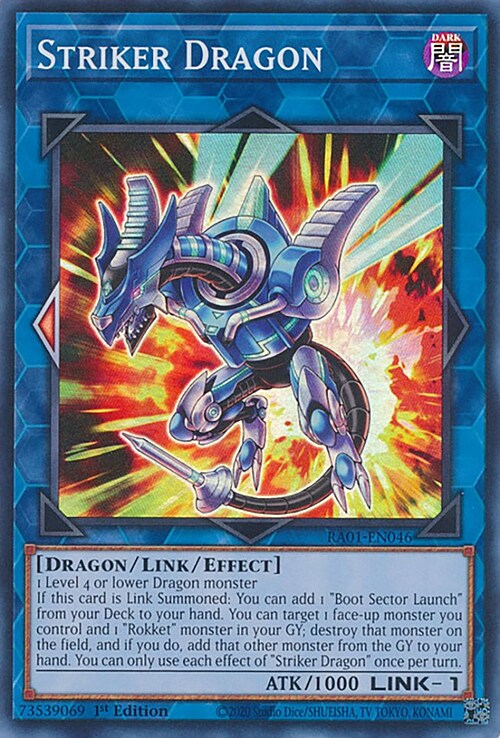 Striker Dragon Card Front