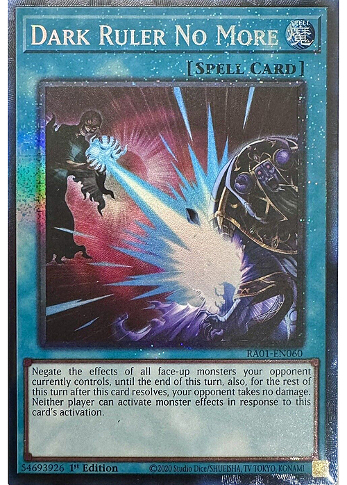 Dark Ruler No More Card Front