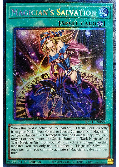 Magician's Salvation Card Front