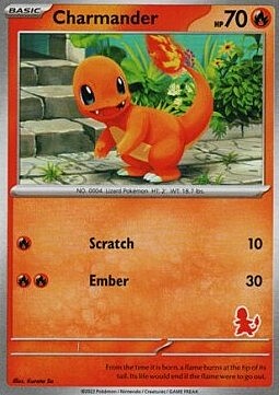 Charmander Card Front