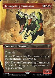 Trumpeting Carnosaur