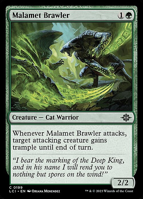 Malamet Brawler Card Front