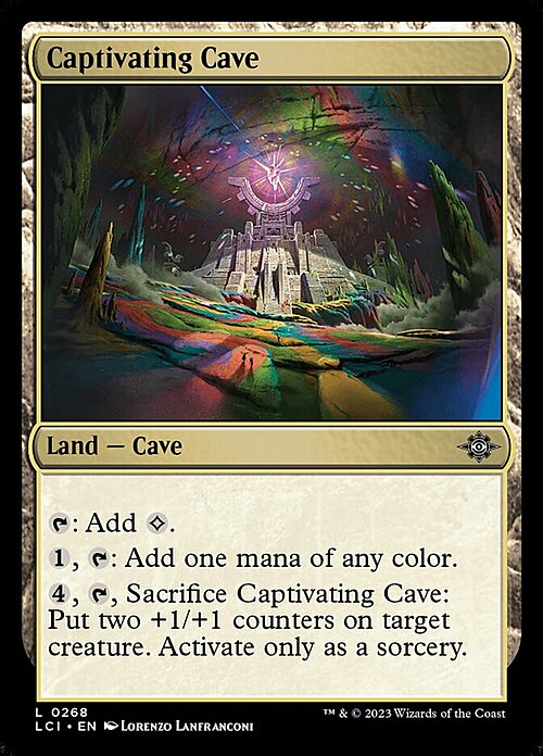 Captivating Cave Card Front