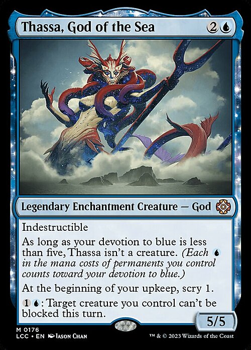 Thassa, God of the Sea Card Front