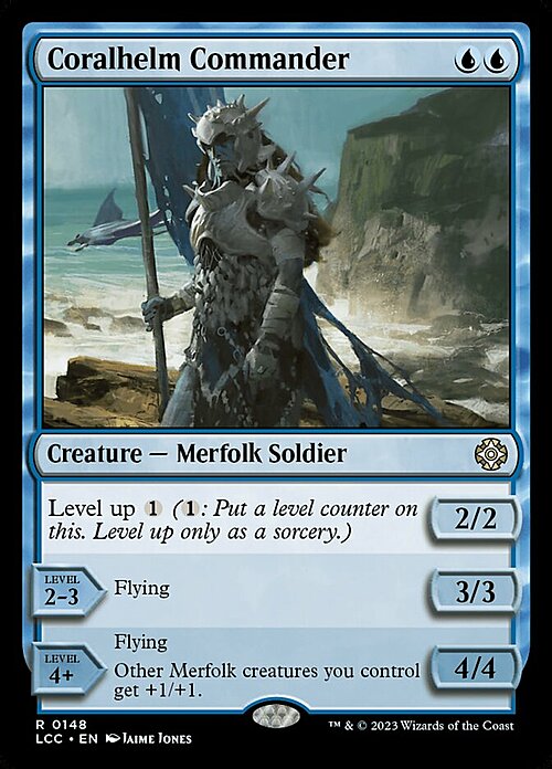 Coralhelm Commander Card Front