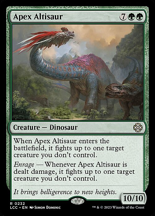 Apex Altisaur Card Front