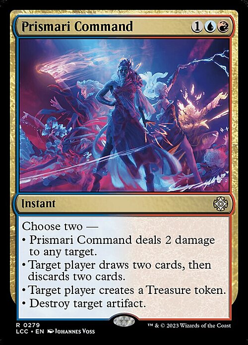 Prismari Command Card Front