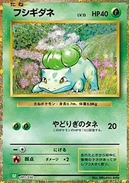 Bulbasaur Card Front