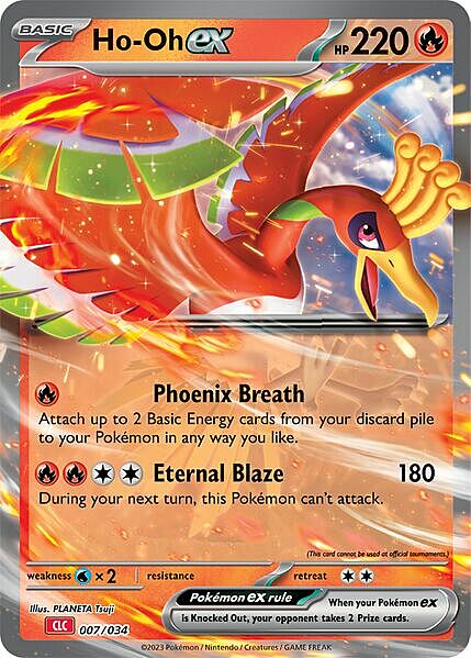 Ho-Oh ex Card Front