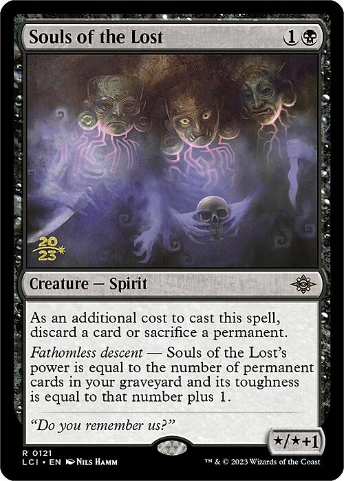 Souls of the Lost Card Front