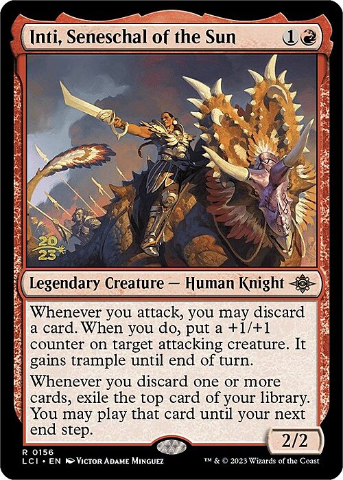 Inti, Seneschal of the Sun Card Front