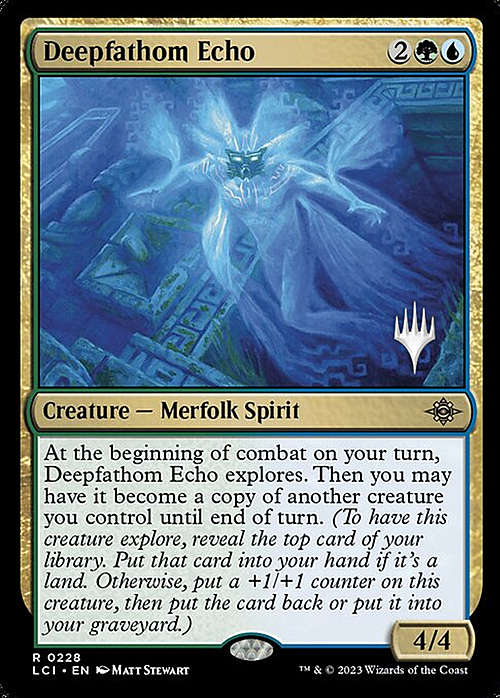 Deepfathom Echo Card Front