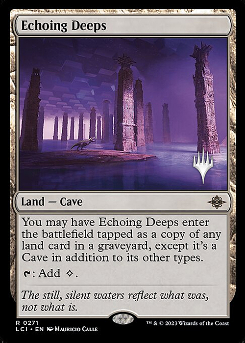 Echoing Deeps Card Front