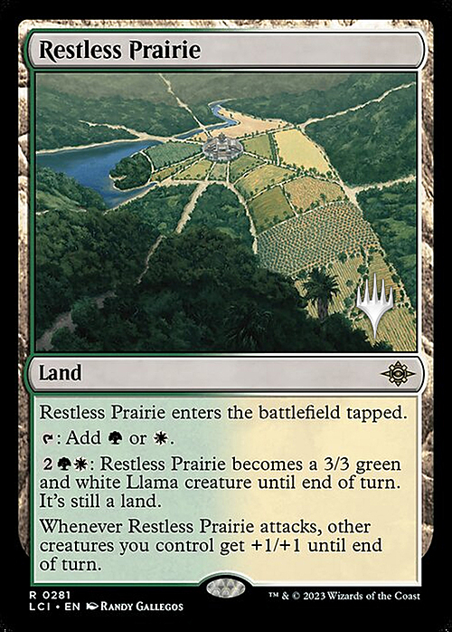 Restless Prairie Card Front