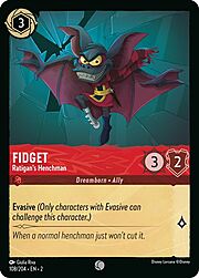 Fidget - Ratigan's Henchman