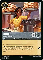 Tiana - Diligent Waitress