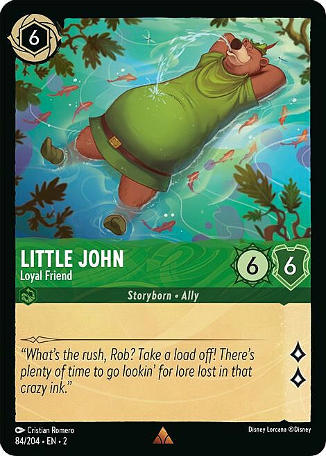 Little John - Loyal Friend Card Front