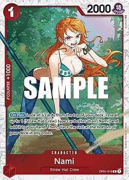 Nami Card Front