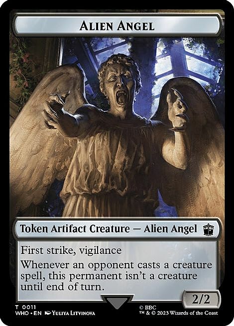 Alien Angel // Beast Card Front