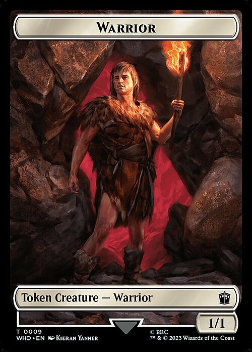 Warrior // Alien Salamander Card Front