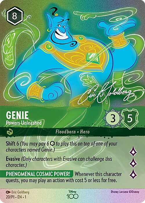 Genie - Powers Unleashed Card Front