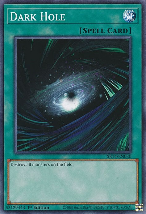 Dark Hole Card Front