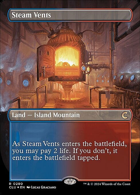 Steam Vents Card Front