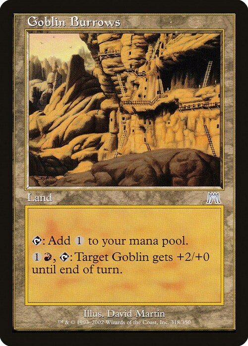 Goblin Burrows Card Front