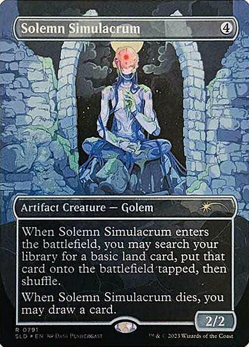 Solemn Simulacrum Card Front