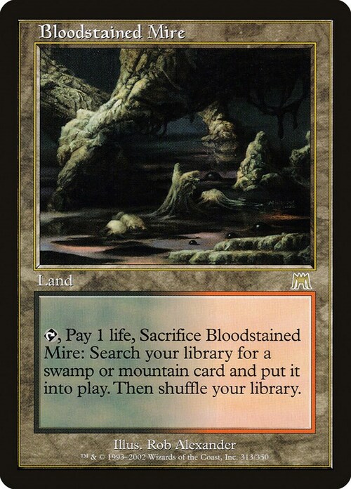 Bloodstained Mire Card Front