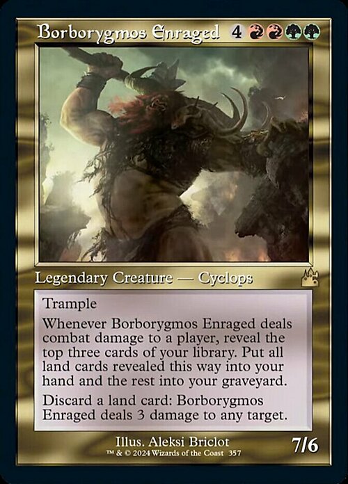 Borborygmos Enraged Card Front