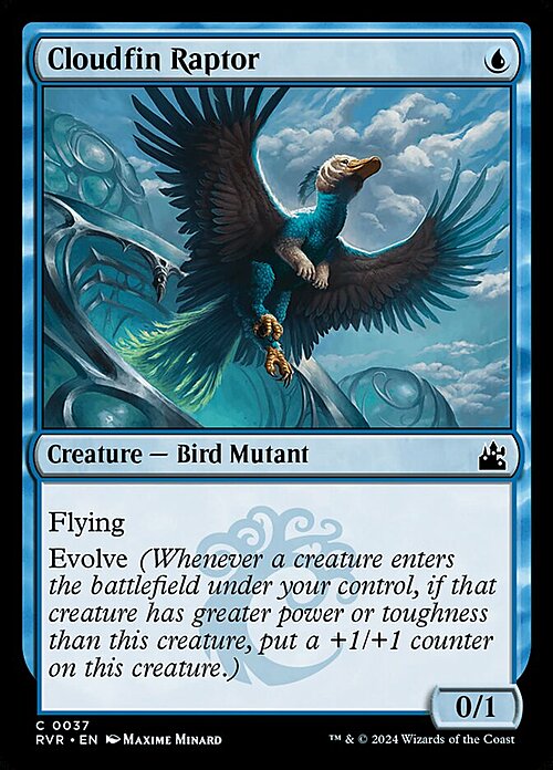 Cloudfin Raptor Card Front