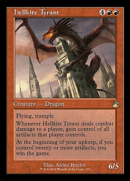 Hellkite Tyrant Card Front