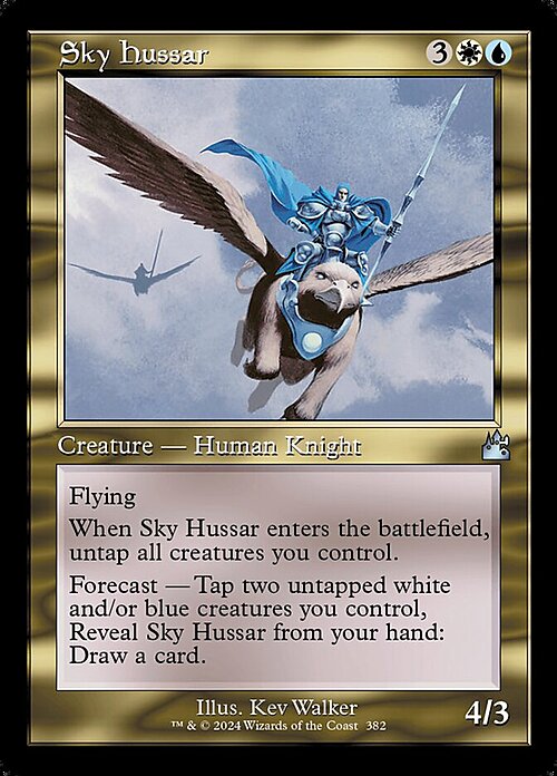 Sky Hussar Card Front